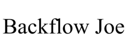 BACKFLOW JOE trademark