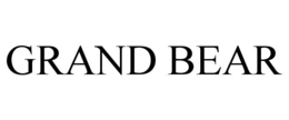 GRAND BEAR trademark