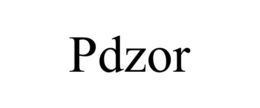 PDZOR trademark