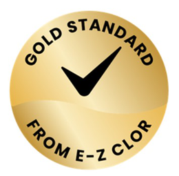 GOLD STANDARD FROM E-Z CLOR trademark