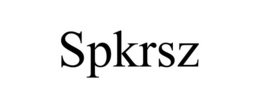 SPKRSZ trademark