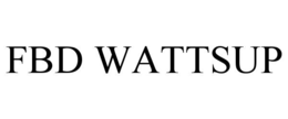 FBD WATTSUP trademark