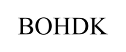 BOHDK trademark