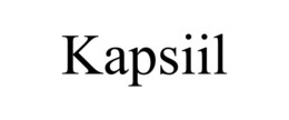 KAPSIIL trademark