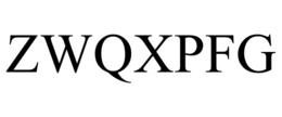 ZWQXPFG trademark