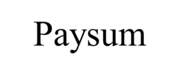 PAYSUM trademark