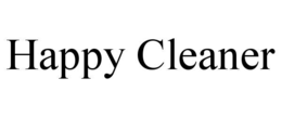 HAPPY CLEANER trademark
