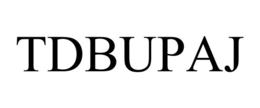 TDBUPAJ trademark