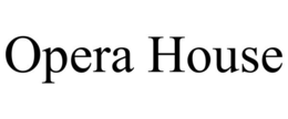 OPERA HOUSE trademark