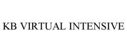 KB VIRTUAL INTENSIVE trademark