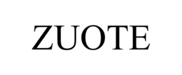 ZUOTE trademark