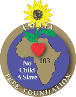 EMILIA FREE FOUNDATION, NO CHILD A SLAVE, 103 trademark