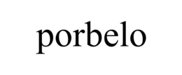PORBELO trademark