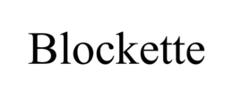 BLOCKETTE trademark
