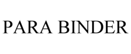 PARA BINDER trademark