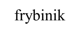 FRYBINIK trademark