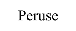 PERUSE trademark
