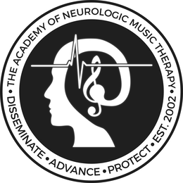 THE ACADEMY OF NEUROLOGIC MUSIC THERAPY · EST. 2002 · PROTECT · ADVANCE · DISSEMINATE trademark