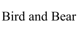 BIRD AND BEAR trademark