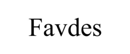 FAVDES trademark