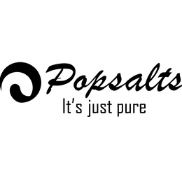 POPSALTS IT'S JUST PURE trademark