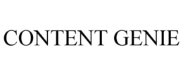 CONTENT GENIE trademark