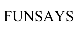 FUNSAYS trademark