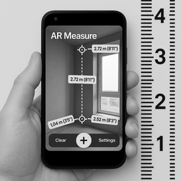AR MEASURE 2.72 M (8'11") 2.72 M (8'11") 1.04 M (3'5") 2.52 M (8'3") 4321 CLEAR SETTINGS trademark