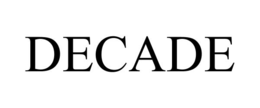 DECADE trademark