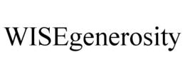 WISEGENEROSITY trademark
