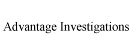 ADVANTAGE INVESTIGATIONS trademark