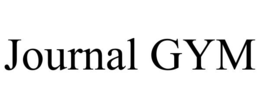 JOURNAL GYM trademark