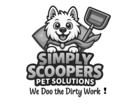 SIMPLY SCOOPERS PET SOLUTIONS WE DOO THE DIRTY WORK ! trademark