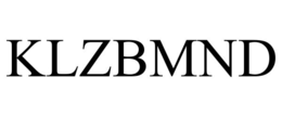 KLZBMND trademark