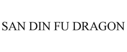 SAN DIN FU DRAGON trademark