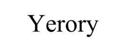 YERORY trademark