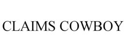 CLAIMS COWBOY trademark
