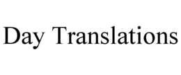 DAY TRANSLATIONS trademark