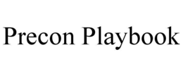 PRECON PLAYBOOK trademark
