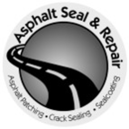 ASPHALT SEAL & REPAIR ASPHALT PATCHING · CRACK SEALING · SEALCOATING trademark