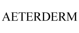 AETERDERM trademark
