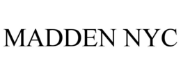 MADDEN NYC trademark
