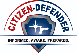 CITIZEN-DEFENDER INFORMED. AWARE. PREPARED. trademark