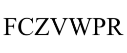 FCZVWPR trademark