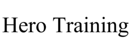 HERO TRAINING trademark