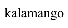 KALAMANGO trademark