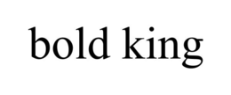 BOLD KING trademark