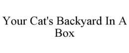 YOUR CAT'S BACKYARD IN A BOX trademark