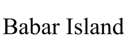 BABAR ISLAND trademark