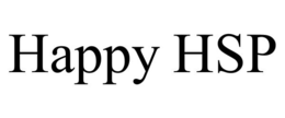 HAPPY HSP trademark